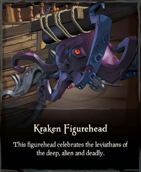 Kraken Figurehead - Sea of Thieves Wiki