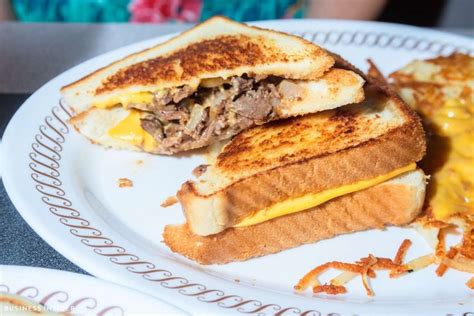 Waffle House Cheesesteak Sandwich Use Shaved Ribeye Meat Or Something