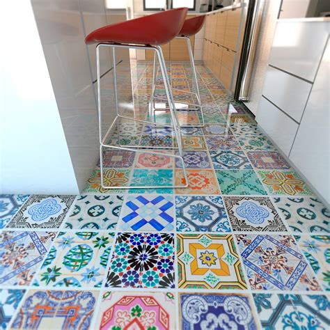 Spanish Tiles Flooring Floor Tiles Floor Vinyl Tile Stickers