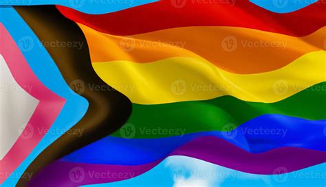 Arco Iris Orgullo Bandera Lgbtq Diversidad Intersexual Inclusivo