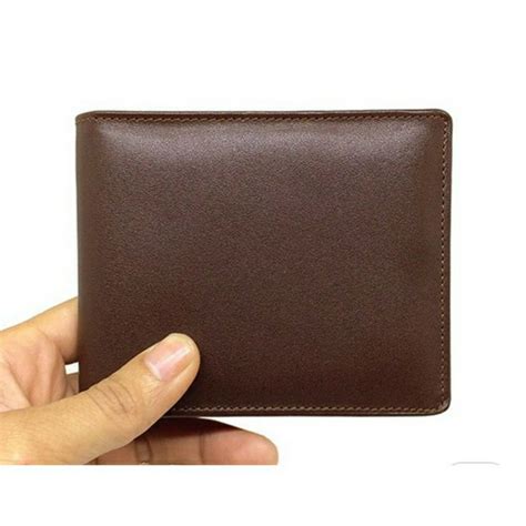 Jual Dompet Kulit Asli Jenis Full Grain Pria Pendek Masa Kini Shopee