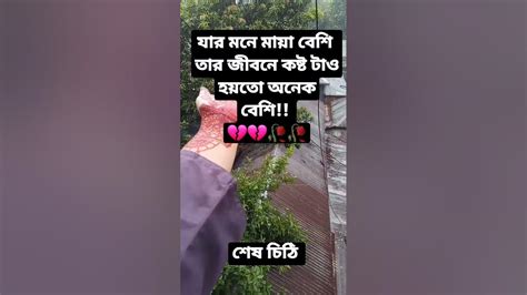 যার মনে মায়া বেশি তার জীবনে কষ্ট টাও হয়তো অনেক বেশি Youtube