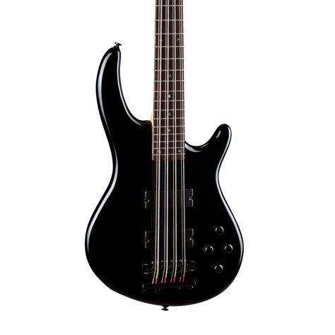 Disc Dean Edge Active Eq 8 String Bass Guitar Classic Black At Gear4music