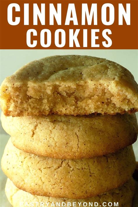 Soft Cinnamon Cookies These Cinnamon Cookies Are Deliciously Soft In