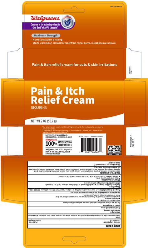 Dailymed Pain And Itch Relief 4 Lidocaine Lidocaine Cream