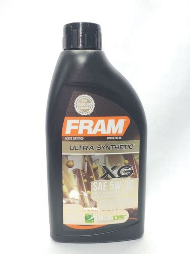 Aceite Fram 100 Sintético 5w30 Dexos 2 946 Ml MercadoLibre