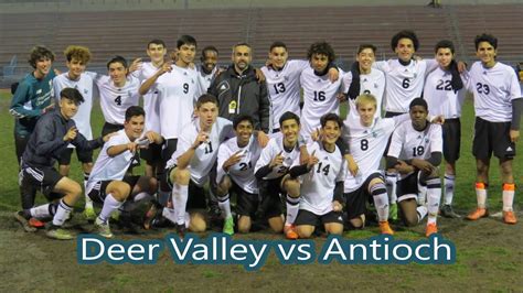 Deer Valley High School Vs Antioch High School Jv Youtube