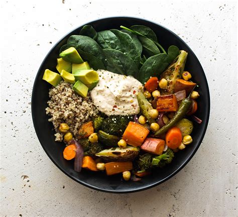 ROASTED NOURISH BOWL THE SIMPLE VEGANISTA