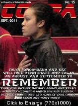 USC's Falyn Fonoimoana is on the cover of COBRA | Volley Talk