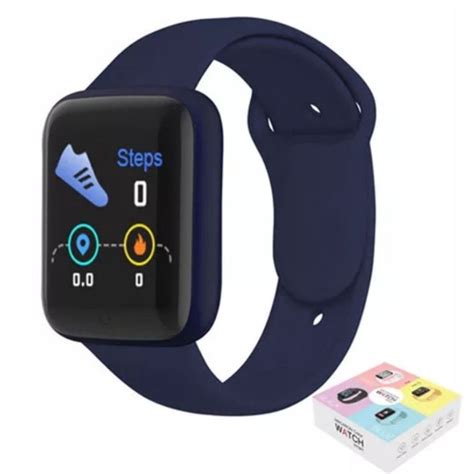 Rel Gio Masculino Inteligente Smartwatch D Pro Unissex Macaron Color