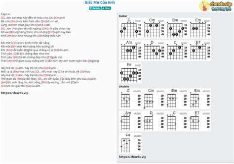 Chord Gi C M C A Anh Tab Song Lyric Sheet Guitar Ukulele