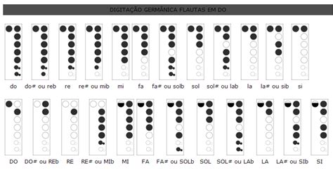 Flauta Online Flauta Doce 1 Digitação Germânica