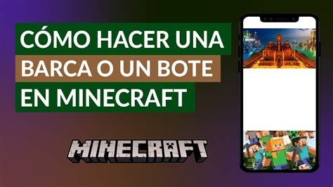 C Mo Hacer Una Barca Un Barco O Un Bote En Minecraft Minecraft Ship