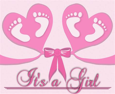 Baby Girl Birth Announcement Free Stock Photo - Public Domain Pictures