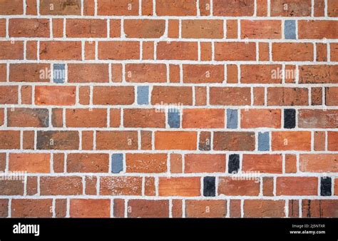 Flemish Bond Brickwork Pattern Brick Wall Background Stock Photo Alamy