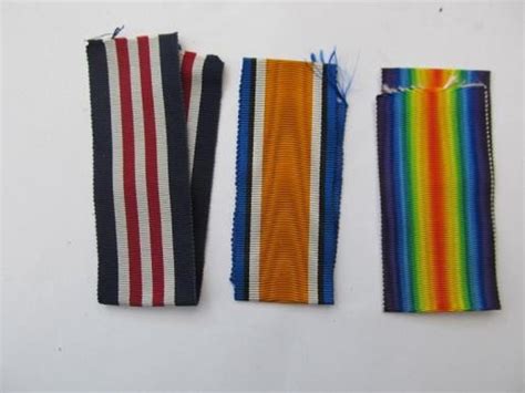 Original WW 1 Medal Ribbons