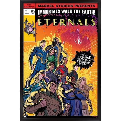 Trends International Marvel Eternals - The Eternals Framed Wall Poster ...