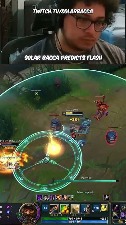 Solar Bacca Vs Irelia Flash Predict 😱 Youtube