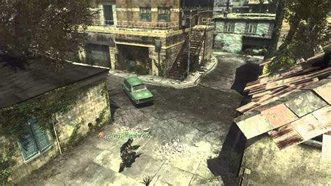 MW3 Fallen Cross Map Throwing Knife YouTube