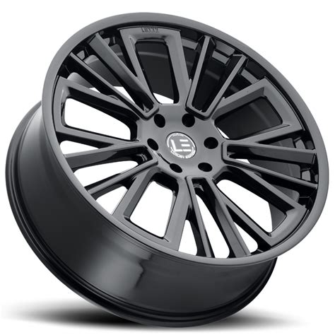 Luxxx Alloys Wheels Lux Le Gloss Black Rims Lux