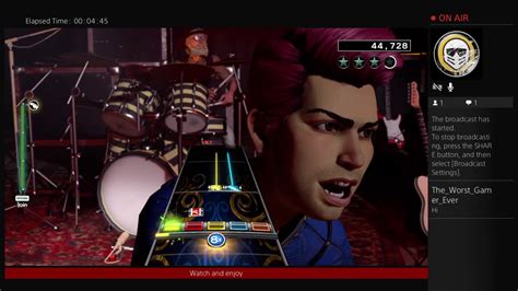 Rock Band 4 Livestream Youtube