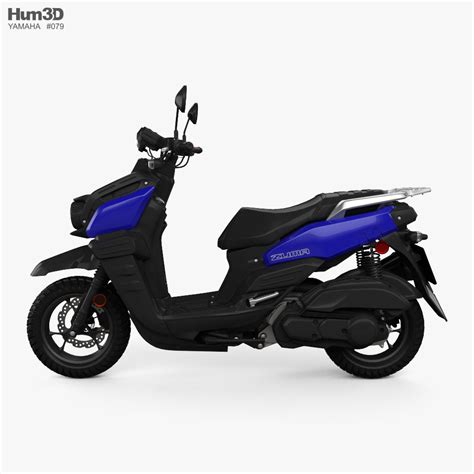 Yamaha Zuma 125 2022 3D Model Vehicles On Hum3D