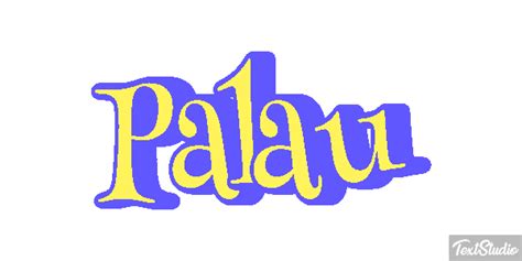 Palau Country Animated  Logo Designs