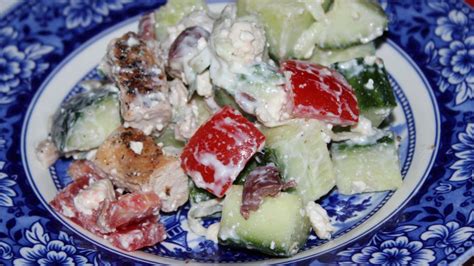 Chicken Souvlaki Salad Recipe - Food.com