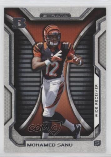 Topps Strata Retail Thin Stock Mohamed Sanu Rookie Rc Ebay