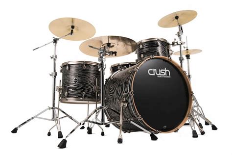 Crush Drumset And Hardware Product Close Up Modern Drummer Magazine