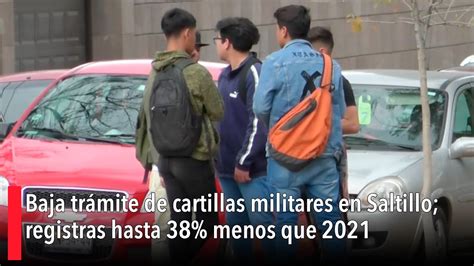 Baja Tr Mite De Cartillas Militares En Saltillo Registras Hasta