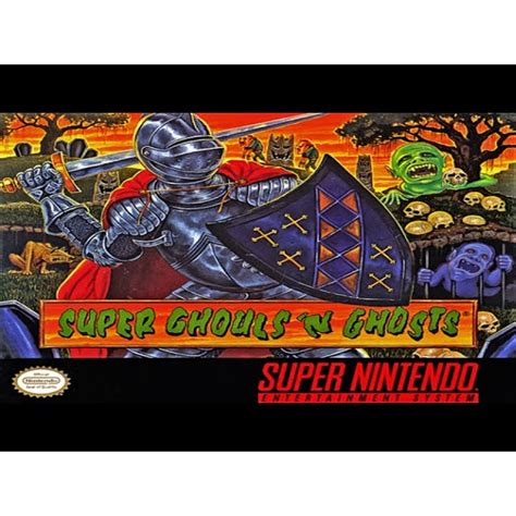 Super Ghouls N Ghost Super Nintendo Shopee Brasil