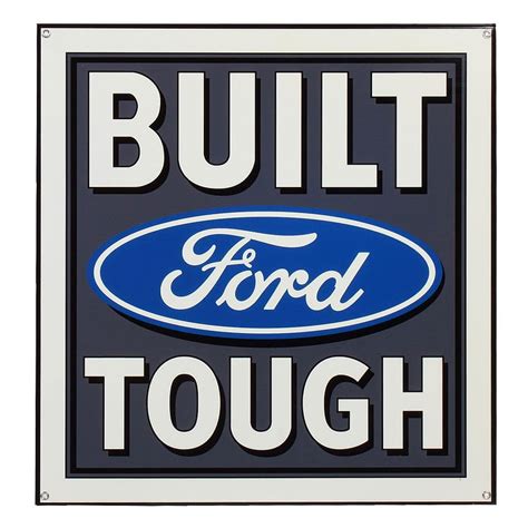 Built Ford Tough Logo Png