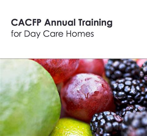 Cacfp Annual Training Uchra Uchra Bright Track