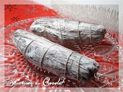 Recettes De Saucisson Au Chocolat De Gourmande Sans Gluten