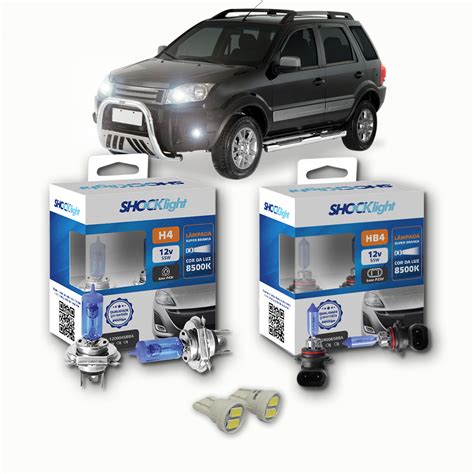 Kit L Mpadas Super Brancas K Led T Ford Ecosport