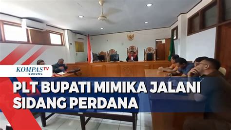 Sidang Pra Peradilan Bupati Mimika Digelar Di Pengadilan Negeri