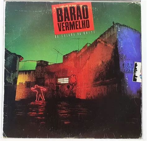 Lp Barao Vermelho Na Calada Da Noite 1990 Encarte