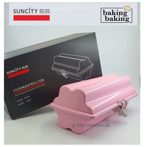 Jual Suncity YC80211 Plum Shaped Toast Box Loyang Roti Tawar Bentuk