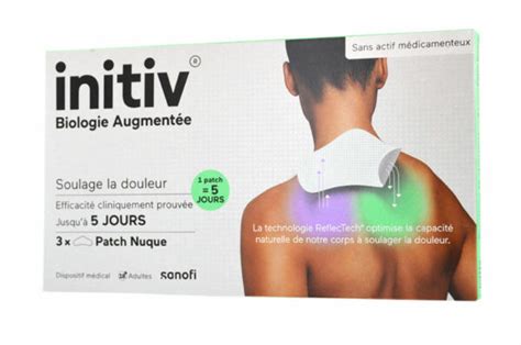 Initiv Patch Pour Soulager La Douleur X Patch Nuque Pharma