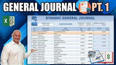 Accounting Journal Entries In Excel