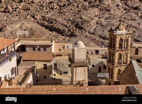 Saint Catherines Monastery Sinai Peninsula Egypt Stock Photo Alamy