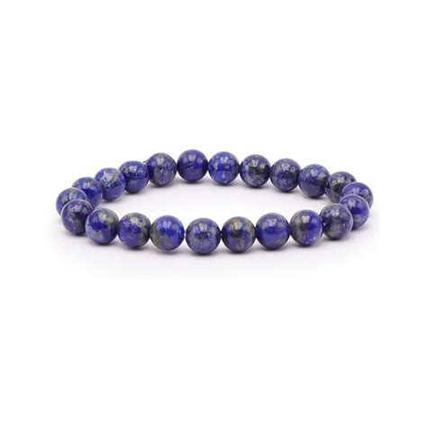 Bracelet Lapis Lazuli Perles Mm Qualit Sup Rieure Chakra Fr