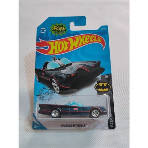 Carrinho Hot Wheels Batman Classic Tv Series Batmobile Shopee Brasil