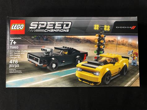 LEGO Speed Champions Dodge Challenger & Dodge Charger 75893