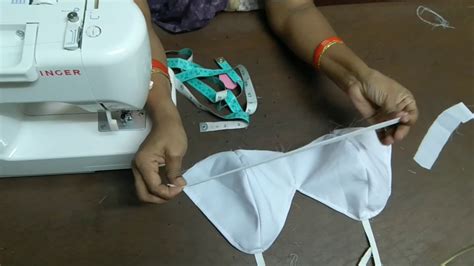 How To Make Single Cut 40 Inches Cotton Bra At Home In Easy Way Video