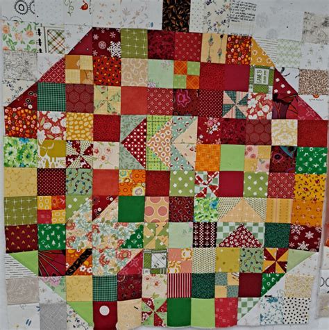 Scrappy Apple And Easy Piecing Grid Aunt Ems Quilts