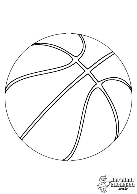 Bola De Basquete Para Colorir Imprimir Desenhos