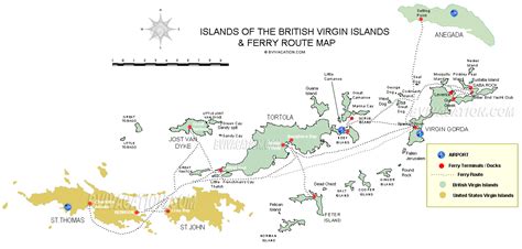 British Virgin Islands Map - BVI Map - Map of BVI | BVI Vacation