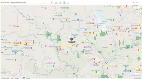 Hillsboro Oregon Map - United States